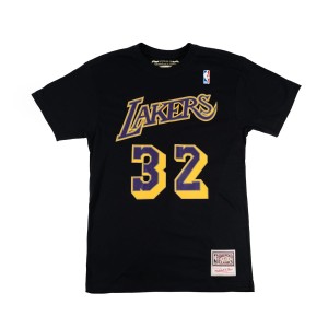 Mitchell & Ness NBA Los Angeles Lakers Name & Number Tee Magic Johnson