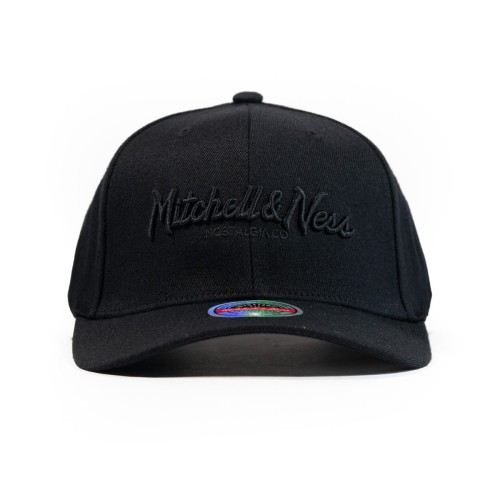 Mitchell & Ness Classic Trucker Snapback Cap - Schwarz/weiß, Verstellbar (55-63 Cm)