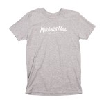 Mitchell & Ness Pinscript Tee Grey