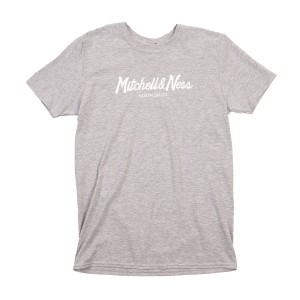 Mitchell & Ness Pinscript Tee Grey