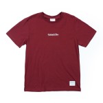 Mitchell & Ness Essentials Heavy Weight Tee Cabernet