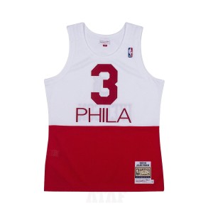 Mitchell & Ness NBA Authentic Jersey Philadelphia 76ers 2003-04 Allen Iverson White Red