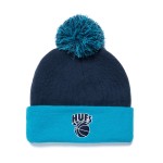 HUF Eastern Pom Beanie Navy