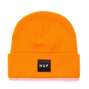 HUF Essentials Box Logo Beanie Orange