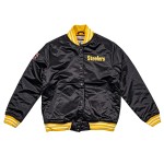 Mitchell & Ness NFL Heavyweight Satin Jacket Pittsburgh Steelers