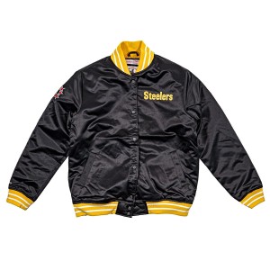 Mitchell & Ness NFL Heavyweight Satin Jacket Pittsburgh Steelers