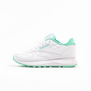 Reebok Classic Leather SP Junior Cloud White / Hint Mint