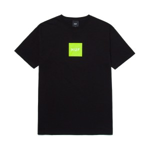 HUF Essentials Box Logo T-Shirt Black