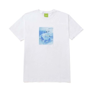 HUF Clouded T-Shirt White