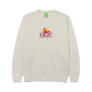 HUF Fun Pullover Off White