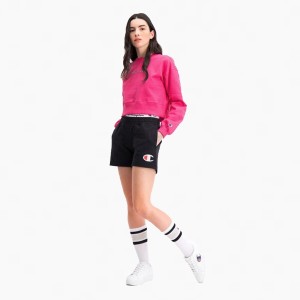 Champion Double Waistband Shorts Women's Black