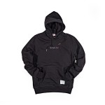Mitchell & Ness Branded Essentials Hoodie Black