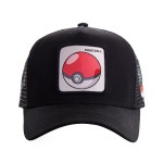 Capslab Freegun Pokemon Pokeball Trucker Snapback Black