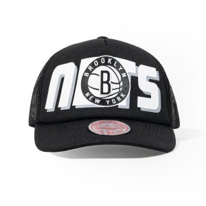 Mitchell & Ness NBA Billboard Trucker Snapback Brooklyn Nets
