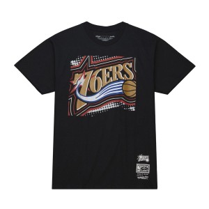 Mitchell & Ness NBA Big Face 7.0 SS Tee Philadelphia 76ers