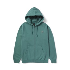 HUF Horus Zip Hoodie Pine
