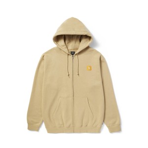 HUF Horus Zip Hoodie Oatmeal