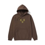 HUF Hat Trick Hoodie Coffee