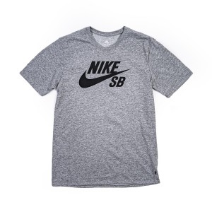 Nike SB Logo DRI-FIT Tee Grey Heather