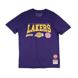 Mitchell & Ness NBA HWC Champ Stack Tee Los Angeles Lakers