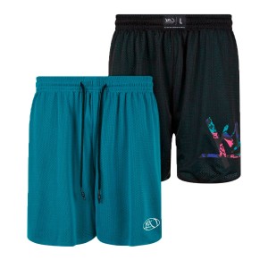 K1X NYC Reversible Mesh Shorts Multicolor