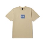 HUF Essentials Set Box Logo T-Shirt Wheat