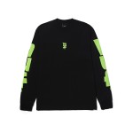 HUF Megablast Stretch Longsleeve Black