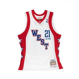 Mitchell & Ness NBA Swingman White Jersey All Star East 2004 Tim Duncan
