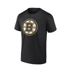 Fanatics  NHL Men's Value Essentials Tee  Boston Bruins  Black