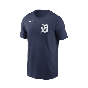 Nike MLB Men's Fuse Wordmark Cotton Tee Detroit Tigers