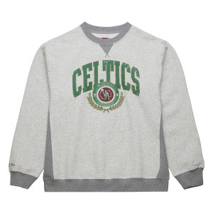 Mitchell&Ness NBA Premium  Fleece Crew Boston Celtics