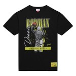 Mitchell & Ness NBA HW Neon Pop Player SS Tee Vintage Logo Chicago Bulls Dennis Rodman