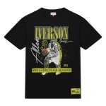 Mitchell & Ness NBA HW Neon Pop Player SS Tee Vintage Logo Philadelphia 76ers Allen Iverson