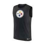 Nike NFL Men's Large Muscle Logo Tank Pittsburgh Steelers