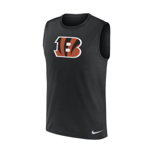 Nike NFL Men's Large Muscle Logo Tank Cincinnati Bengals
