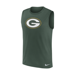 Nike NFL Men's Large Muscle Logo Tank Green Bay Packers