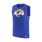 Nike NFL Men's Large Muscle Logo Tank Los Angeles Rams