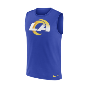Nike NFL Men's Large Muscle Logo Tank Los Angeles Rams