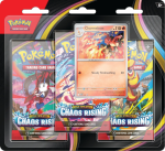 Pokemon TCG: Mega Evolution - Chaos Rising - 3-Pack Blister