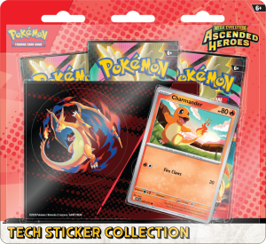 Pokemon TCG: Mega Evolution - Ascended Heroes - Tech Sticker - Charmander/Mega Charizard Y