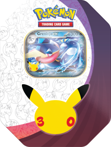 Pokémon TCG: 30th Celebration - Tin - Greninja ex