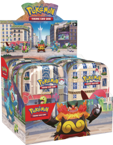 Pokémon TCG: Lumiose City Min Tin Display (10)