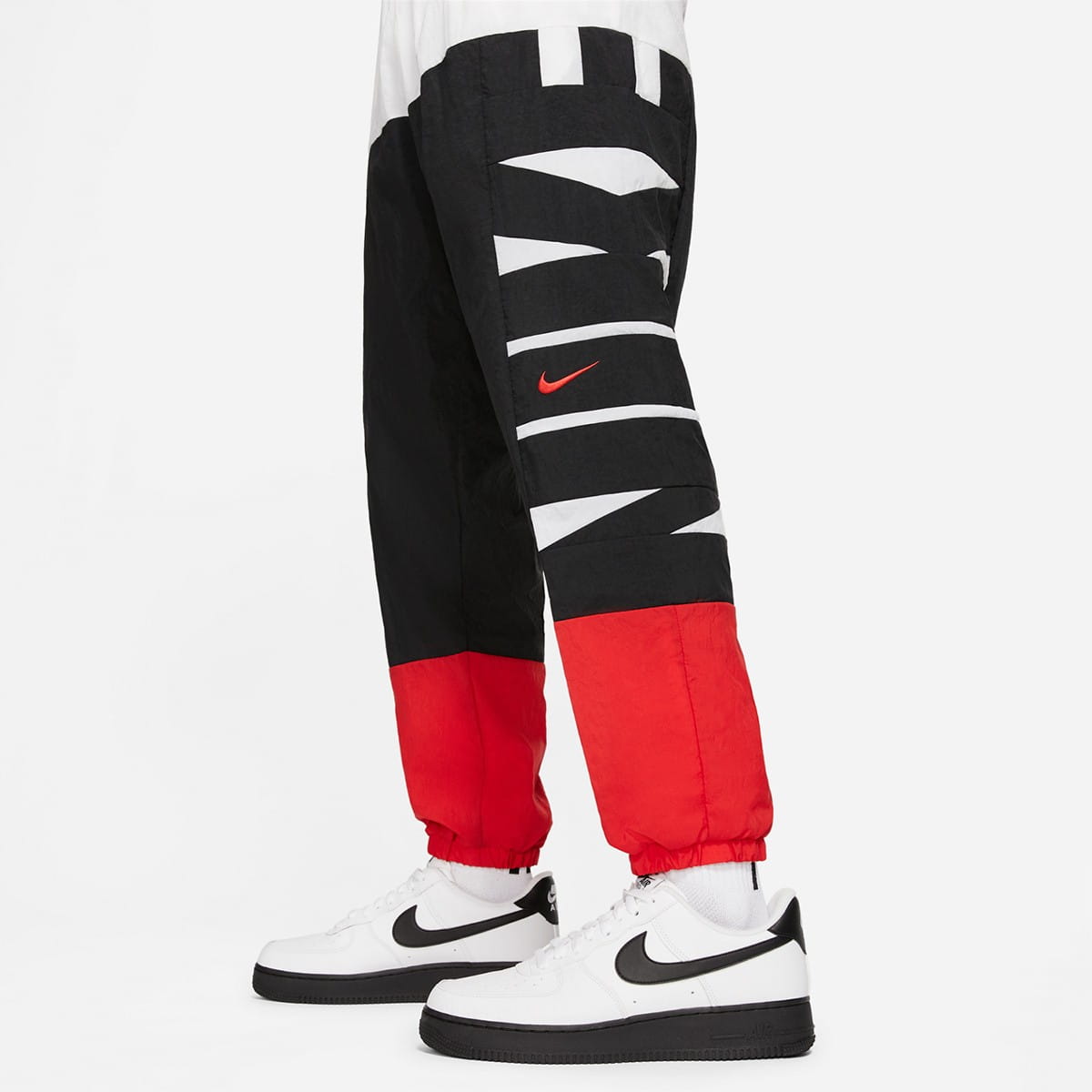 black and red nike dri fit